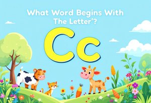 What Word Begins With The Letter "Cc"